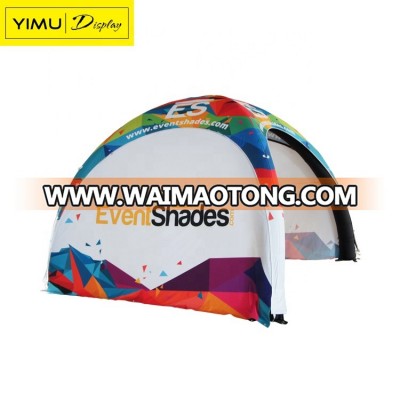 Best waterproof printed dome tent  large inflatable tent