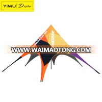 Printed Red Bull Star Tent star shaped tent For outdoor